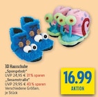 3D Hausschuhe Spongebob Angebote bei diska Erlangen für 16,99 €