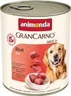 GranCarno Hundenahrung Angebote von animonda bei REWE Minden für 13,19 €