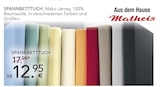 SPANNBETTTUCH im Angebot bei BRAUN Möbel-Center in Konstanz SPANNBETTTUCH Angebote von Matheis bei BRAUN Möbel-Center Konstanz für 12,95 €