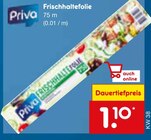 Frischhaltefolie Angebote von Priva bei Netto Marken-Discount Salzgitter für 1,10 €