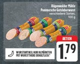 Pommersche Gutsleberwurst im Angebot bei EDEKA in Würzburg Pommersche Gutsleberwurst Angebote von Rügenwalder Mühle bei EDEKA Würzburg für 1,79 €
