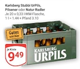 Stubbi UrPils im Angebot bei GLOBUS in Homburg Stubbi UrPils Angebote von Karlsberg bei GLOBUS Homburg für 9,49 €