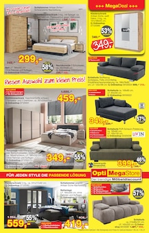 Bett im aktuellen Opti-Megastore Prospekt (Bremerhaven) Bett im Opti-Megastore Prospekt "Mega Rabatt" mit 12 Seiten (Bremerhaven)
