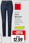 Jeans, Skinny fit Angebote von esmara bei Lidl Kamen für 12,99 €