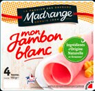 Mont Blanc - Madrange dans le catalogue Carrefour Mon jambon blanc - Madrange à 3,15 € en promo chez Carrefour