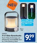 3-in-1-Solar-Gartenleuchte von Casalux für 9,99 € bei ALDI SÜD im Angebot 3-in-1-Solar-Gartenleuchte von Casalux im aktuellen ALDI SÜD Prospekt