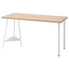 Schreibtisch Eicheneff wlas/weiß Angebote von LAGKAPTEN / TILLSLAG bei IKEA Wismar für 56,99 €