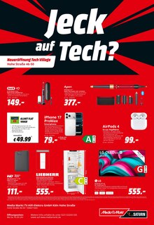 Kühlschrank im aktuellen MediaMarkt Saturn Prospekt (Erftstadt) Kühlschrank im MediaMarkt Saturn Prospekt "Jeck auf Tech?" mit 1 Seiten (Erftstadt)