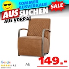 Knight Sessel bei Seats and Sofas im Burgwedel Prospekt für 149,00 €