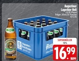 Lagerbier Hell bei EDEKA im Raubling Prospekt für 16,99 €