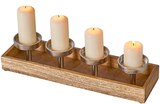 Aktuelles Tablett mit 4 Kerzenhaltern Angebot bei REWE in Braunschweig ab 14,99 €