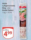Luftgetrocknete Ring-Salami bei GLOBUS im St. Wendel Prospekt für 4,99 €