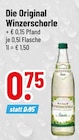 Die Original Winzerschorle bei Trinkgut im Füssen Prospekt für 0,75 €
