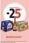 Promo REMISE IMMÉDIATE -25% SUR TOUT LEFFE à  dans le catalogue Intermarché à Pontanevaux