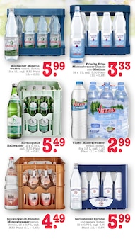 Mineralwasser im aktuellen E center Prospekt (Frankfurt (Main)) Mineralwasser im E center Prospekt "Aktuelle Angebote" mit 87 Seiten (Frankfurt (Main))