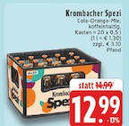 Spezi Angebote von Krombacher bei E center Borken für 12,99 €