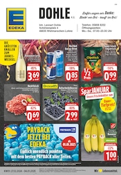 Aktueller EDEKA Discounter Prospekt in Wietmarschen und Umgebung, "Aktuelle Angebote" mit 24 Seiten, 27.12.2024 - 04.01.2025