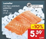 Lachsfilet im Netto Marken-Discount Prospekt Lachsfilet von im aktuellen Netto Marken-Discount Prospekt für 5,39 €