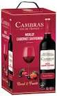 Vin de france merlot cabernet sauvignon rouge - CAMBRAS en promo chez Intermarché Le Pradet à 9,72 €