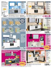 Küchenmöbel im SB Möbel Boss Prospekt "SCHRUMPFT DIE PREISE!" mit 12 Seiten (Mainz)