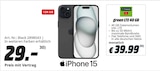 iPhone 15 von Apple im aktuellen MediaMarkt Saturn Prospekt