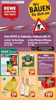 Aktueller REWE Prospekt (Bendorf) REWE Prospekt "Dein Markt" mit Seiten (Bendorf)