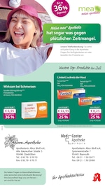 mea - meine apotheke Apotheken Prospekt der aktuellen Woche mit 4 Seiten, gültig von 01.07.2026 bis 31.07.2026, in Waischenfeld und Umgebung Aktueller mea - meine apotheke Apotheken Prospekt in Waischenfeld und Umgebung, "Unsere Juli-Angebote" mit 4 Seiten, 01.07.2026 - 31.07.2026