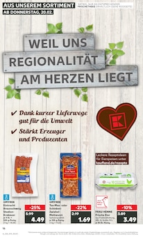 Wurst im Kaufland Prospekt "Aktuelle Angebote" mit 56 Seiten (Salzgitter)