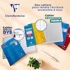 CAHIER SPÉCIAL DÉFICIENTS VISUELS en promo chez Auchan Hypermarché Aubervilliers à 1,80 €