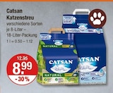 Katzenstreu Angebote von Catsan bei V-Markt München für 8,99 €