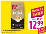 EDEKA - Crema Dolce Angebot im Prospekt Crema Dolce bei EDEKA im Prospekt "" für 12,99 €