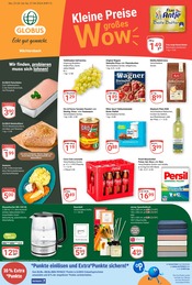 Aktueller GLOBUS Supermarkt Prospekt in Freigericht und Umgebung, "Aktuelle Angebote" mit 18 Seiten, 22.04.2024 - 27.04.2024