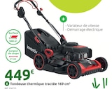 Promo Tondeuse thermique tractée 169 cm³ à 449,00 € dans le catalogue Mr.Bricolage à Masny