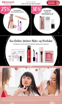Pinselset Angebot im Rossmann Prospekt, gültig von 15.12.2025 bis 26.12.2025 Pinselset Angebot im aktuellen Rossmann Prospekt auf Seite 3