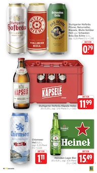Bier im aktuellen E center Prospekt (Stuttgart) Bier im E center Prospekt "Aktuelle Angebote" mit 73 Seiten (Stuttgart)