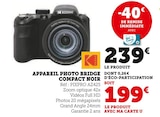 Appareil Photo Bridge Compact Noir - Kodak en promo chez Hyper U Vannes à 199,00 €