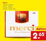 Merci Angebote bei Netto Marken-Discount Fellbach für 2,65 €