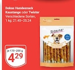 Hundesnack Kaustange bei GLOBUS im Prospekt  für 4,29 €