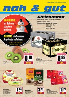 nah und gut Prospekt für Großenhain, Sachs: Top Angebote!, 8 Seiten, 17.01.2022 - 22.01.2022