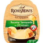 La Fondue Recette Savoyarde aux 3 Fromages - RICHESMONTS en promo chez Carrefour Market Saint-Nazaire à 5,95 €