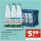 Mineralwasser Angebote von Rosbacher bei Getränke Oase Ahlen für 5,99 €