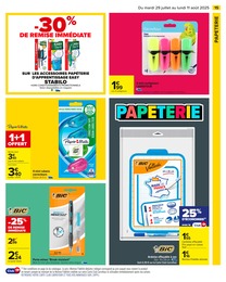 Prix et réduction Ruban dans le prospectus Carrefour en cours Offre Ruban dans le catalogue Carrefour du moment à la page 17