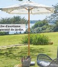 Promo PARASOL DROIT MAUI à 39,99 € dans le catalogue Super U à Château-d'Olonne