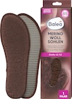Einlegesohlen Merino Woll Sohlen Gr. 42/43 (1 Paar) Angebote von Balea bei dm-drogerie markt Hoyerswerda für 3,95 €