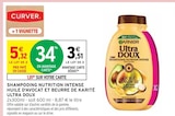 Promo Shampooing Nutrition Intense Huile d'Avocat et Beurre de Karité Ultra Doux à 3,51 € dans le catalogue Intermarché à Saint-Germain-lès-Arpajon