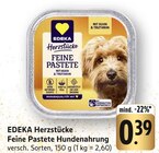 Herzstücke Feine Pastete Hundenahrung Angebote von EDEKA bei E center Villingen-Schwenningen für 0,39 €