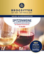 Brogsitter Vinothek Grafschaft Prospekt für Bonn mit 22 Seiten Brogsitter Vinothek Grafschaft Prospekt für Bonn: "Spitzenweine aus Deutschland und der Welt", 22 Seiten, 01.10.2020 - 11.10.2020