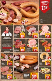 Aktueller REWE Prospekt mit Leberwurst, "Dein Markt", Seite 14