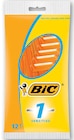 Rasoirs jetables homme Sensitive 1 lame x12 - BIC - Netto Rasoirs jetables homme Sensitive 1 lame x12 - BIC à 1,40 € dans le catalogue Netto