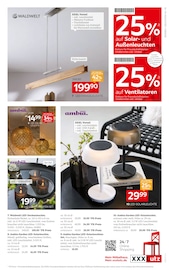 Aktueller XXXLutz Möbelhäuser Prospekt mit Solarlampe, "BESTE Marken - Auswahl - Services - Preise", Seite 15